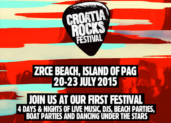 Croatia Rocks - Festival Novalja Kroatien