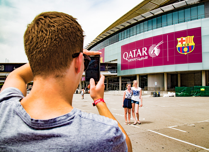 Ausflug Calella - Barcelona - Camp Nou