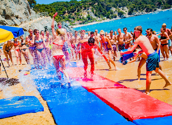 Lloret de Mar Ausflug Beachparty - Kontest