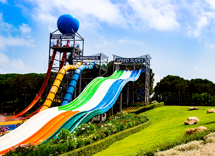 Waterworld Wasserpark Lloret de Mar - Rutschen