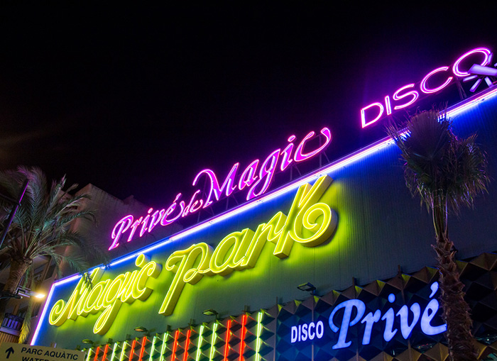 Disco Prive Magic Park Lloret de Mar - Aussenansicht