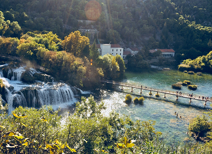 Krka Ausflug - Novalja  - Landschaft