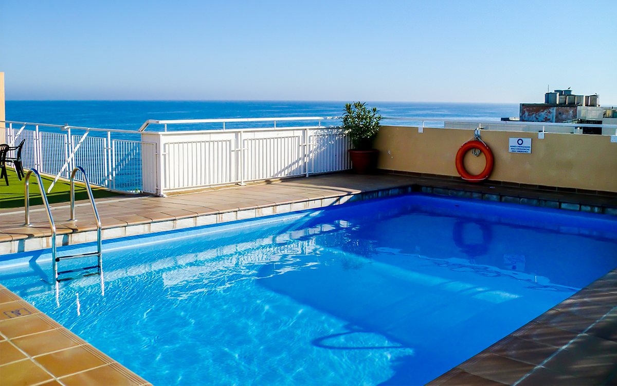 Hotel Espanya - Calella - Pool / Poolanlage