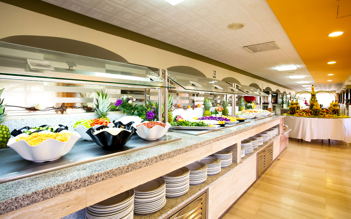 Hotel Luna Park - Mallorca - Salatbuffet