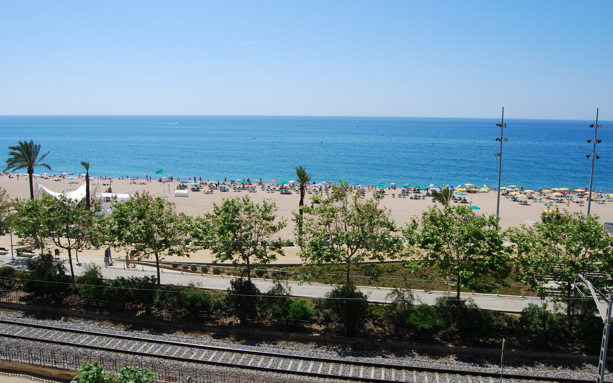 Hotel Mont Rosa - Calella - Meerblick