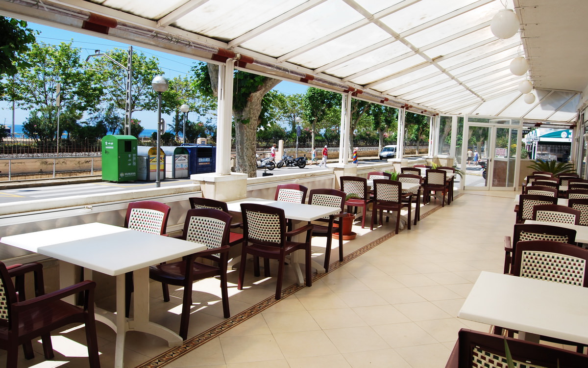 Hotel Mont Rosa - Calella - Terrasse