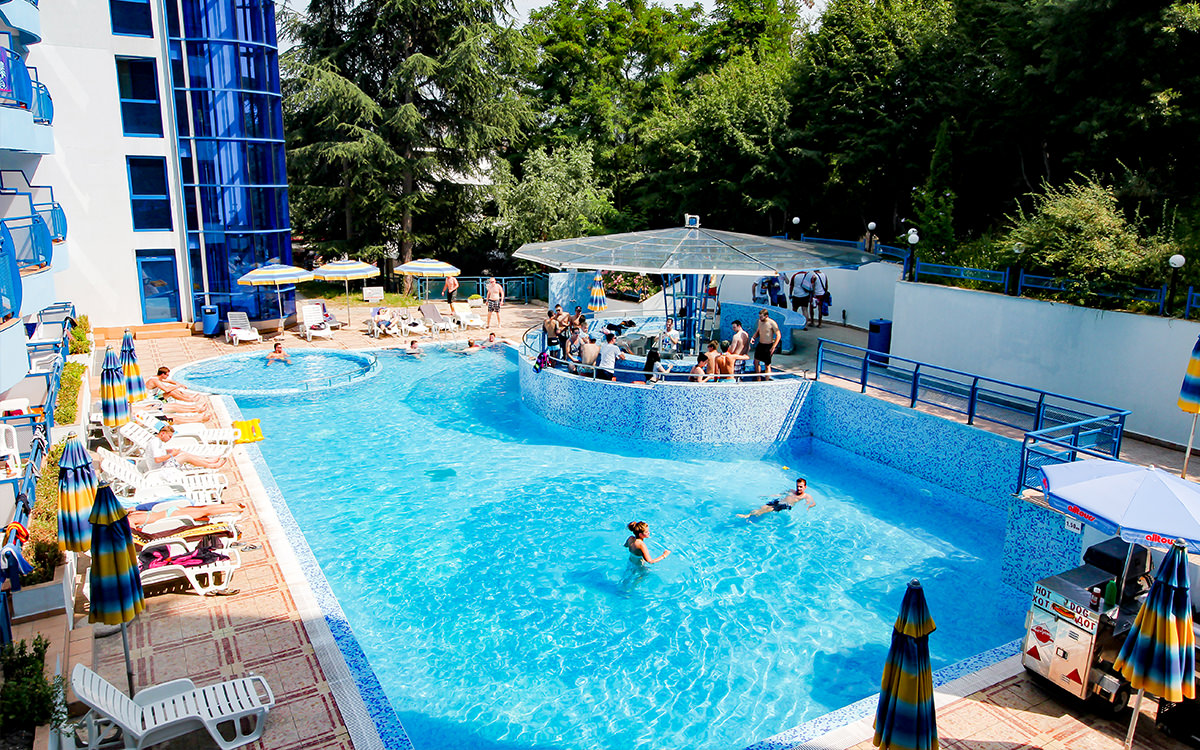Hotel Aphrodite Goldstrand - Pool Schwimmen